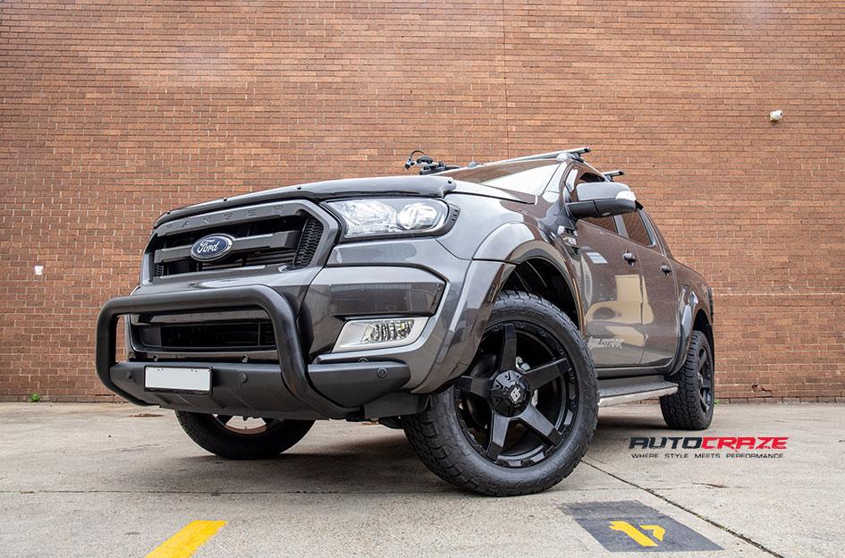 FORD RANGER EXODUS MATTE BLACK